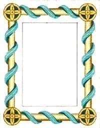 Blue Frame w/ Corner Med
