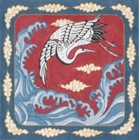 Oriental Cranes/Clouds #1