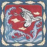 Oriental Cranes/Clouds #2