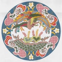 Intricate Imari Phoenix
