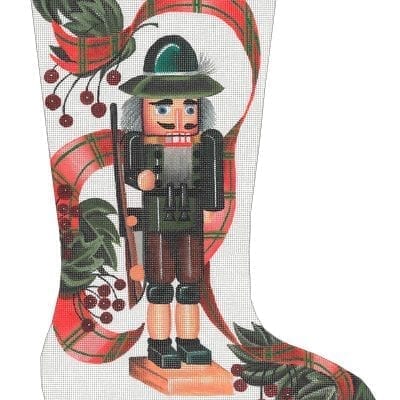 Hunter Nutcracker Stocking