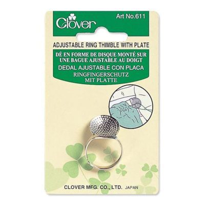 Adjustable Ring Thimble With Plate