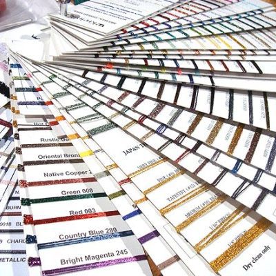 Kreinik Metallic Color Card