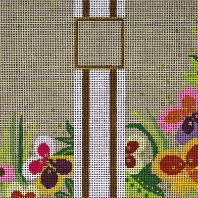 Khaki Blooms Clutch