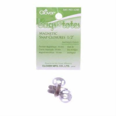 1/2" Snap Closure Antique Gold