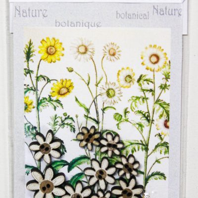 Daisy Flowers Buttons