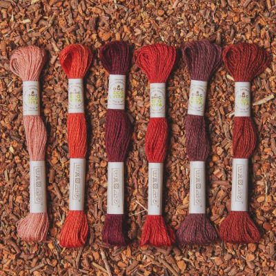 Eco Vita Naturally Dyed Organic Wool Thread