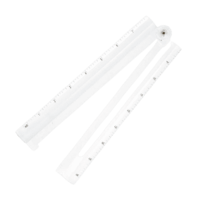 Folding Bar Magnifier with Ruler