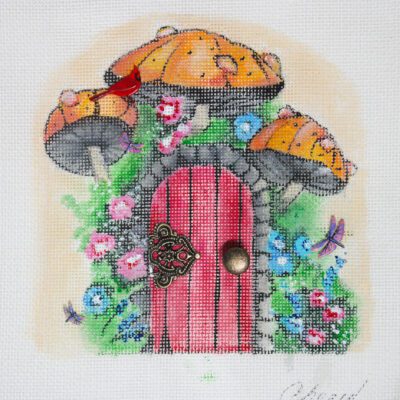 Mushroom Fairy Door