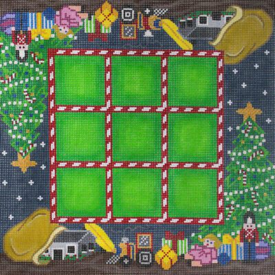 Christmas Tic Tac Toe Board