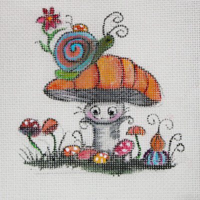 Mushroom With Snail