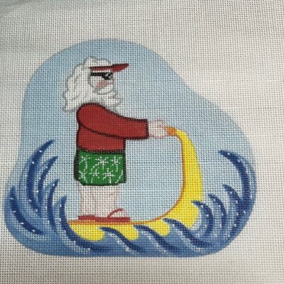 Santa Water Skiing