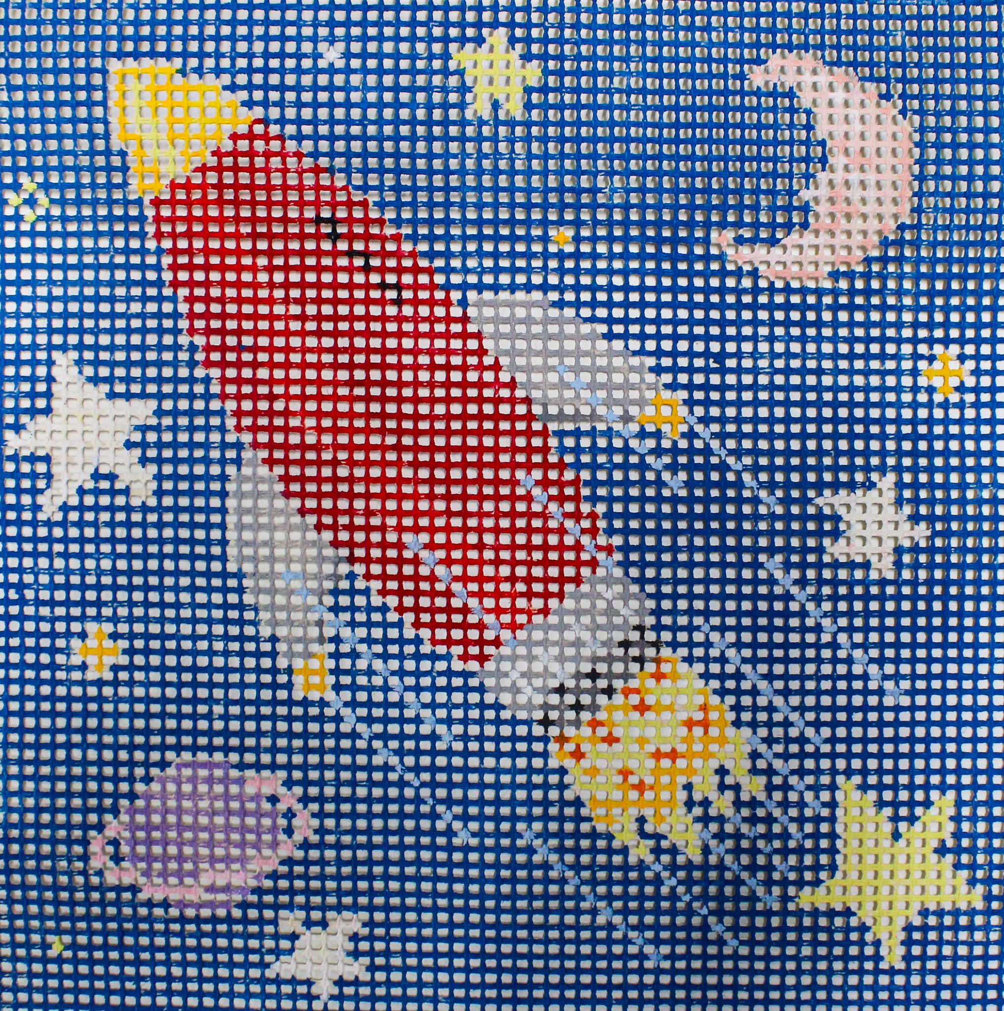 Little Moon Quickpoint Kit- Rocket Ship