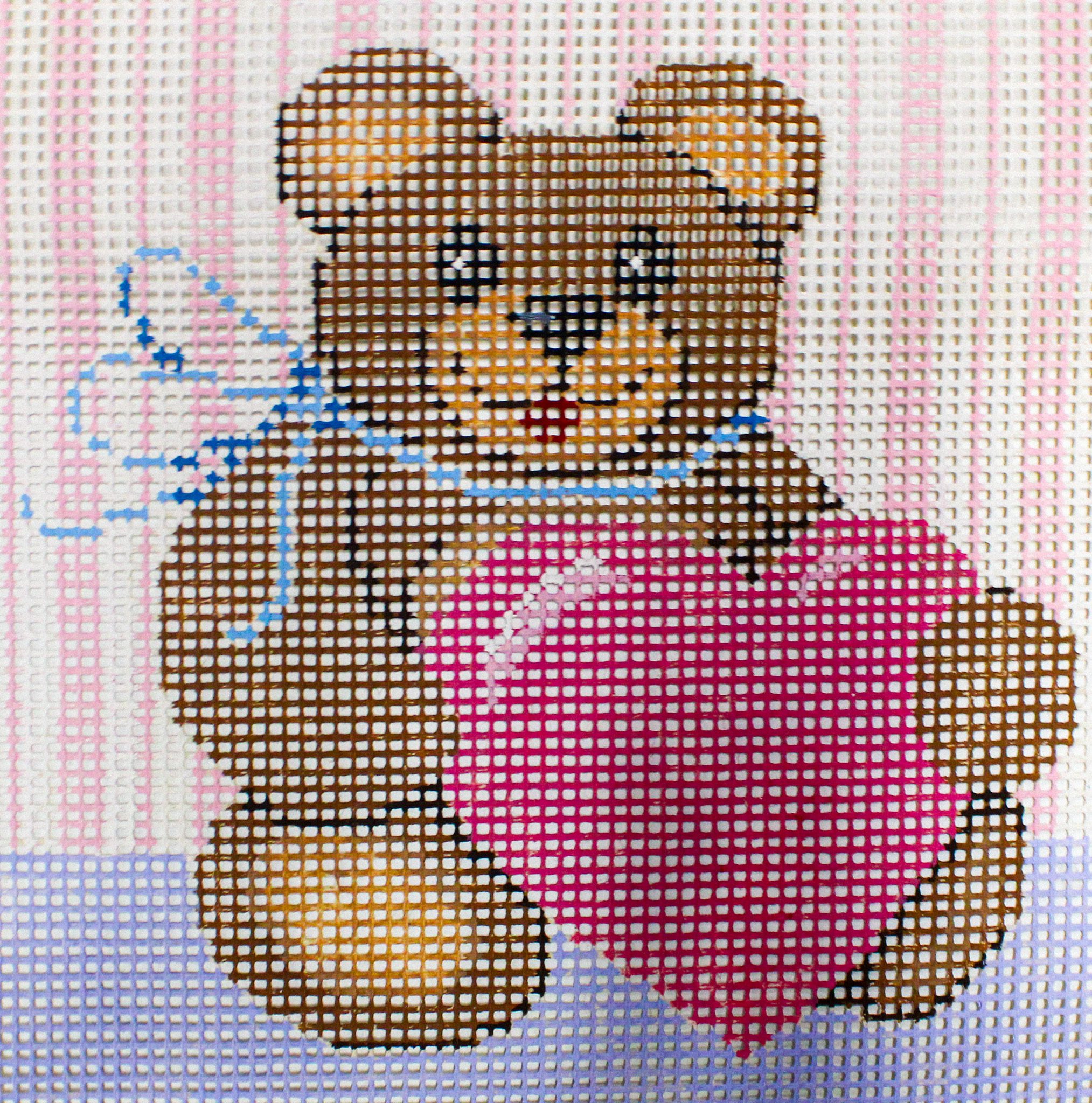 Little Moon Quickpoint Kit- Teddy Bear 1