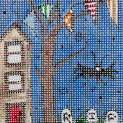 House with Graveyard