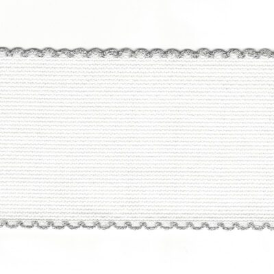 Silver/White