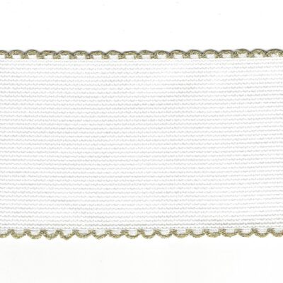 Gold/White